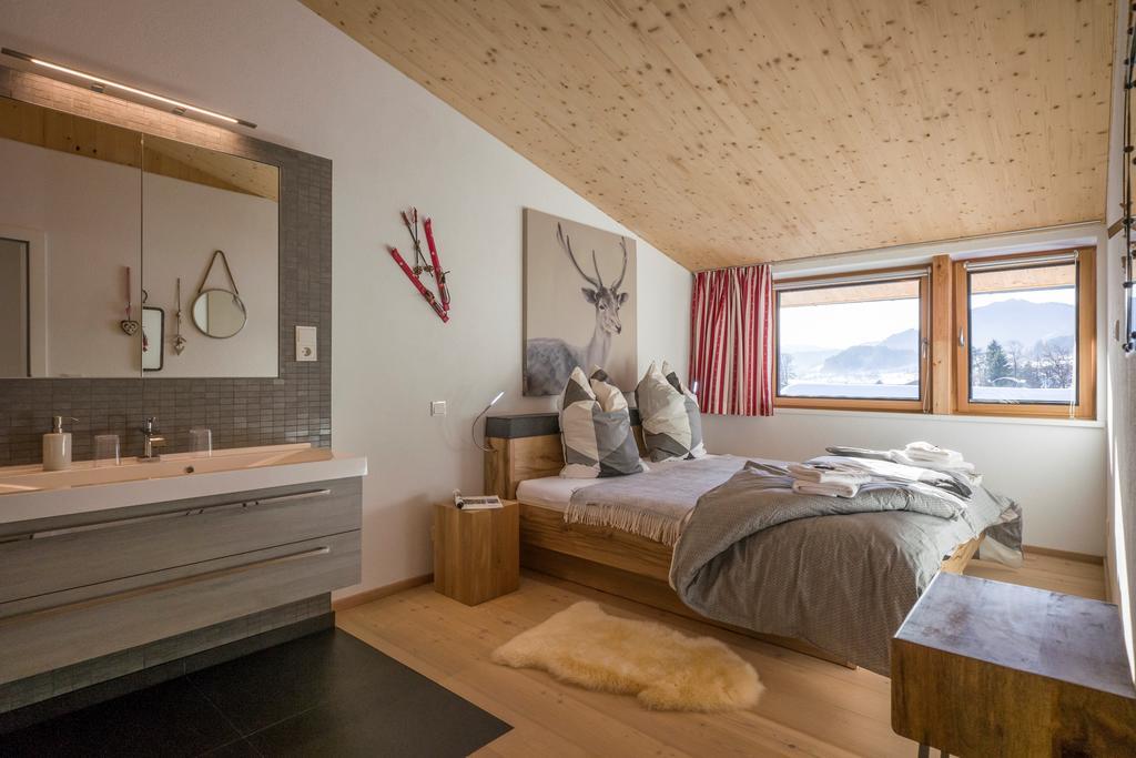 "Sunnseit" Appartement Söll Kültér fotó