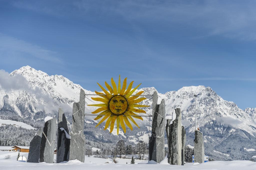 "Sunnseit" Appartement Söll Kültér fotó