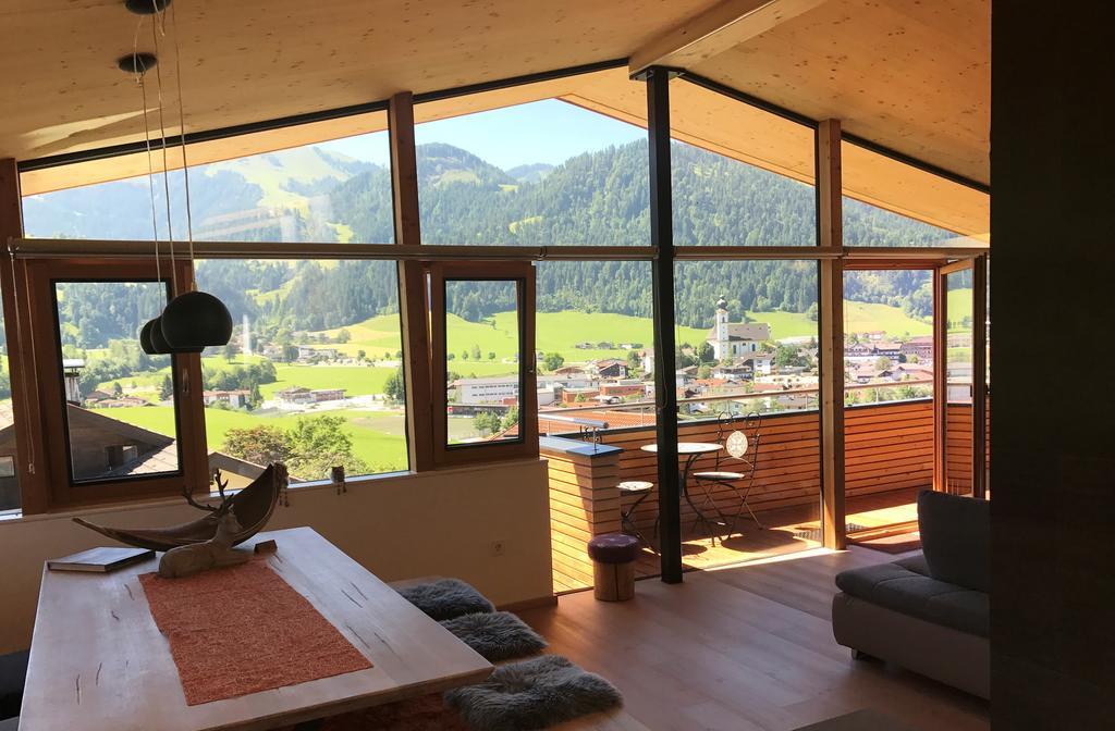 "Sunnseit" Appartement Söll Kültér fotó